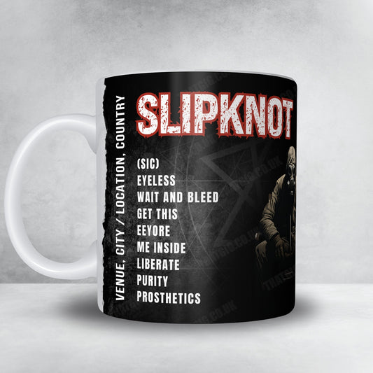 Slipknot Setlist Mug - Aftershock 2024 - October 11th, 2024