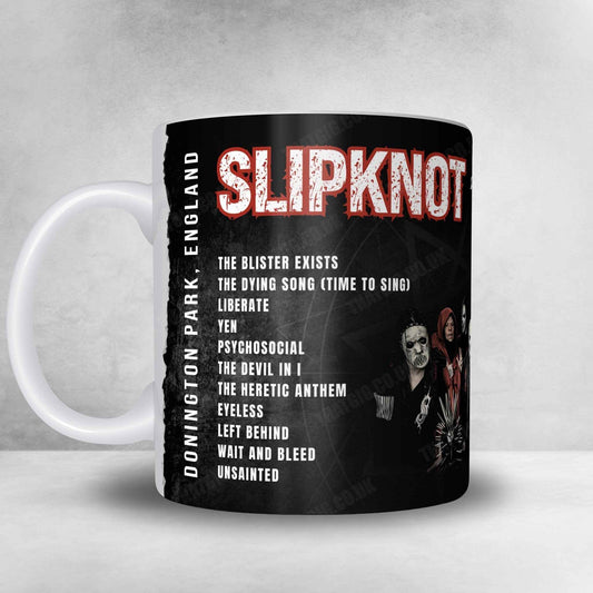 Slipknot Setlist Mug- Download Festival, Donington Park - June 11th, 2023