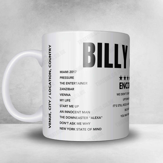 Billy Joel Setlist Mug - Madison Square Garden - July 25, 2024