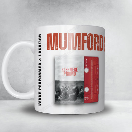 Mumford & Sons Setlist Mug - The Bavarian York St, Sydney - March 16th, 2025