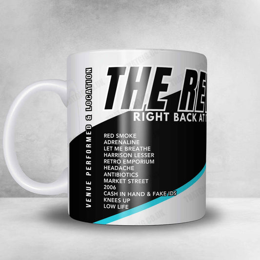 The Reytons Setlist Mug - Tower Ballroom, Blackpool - February 14th, 2025