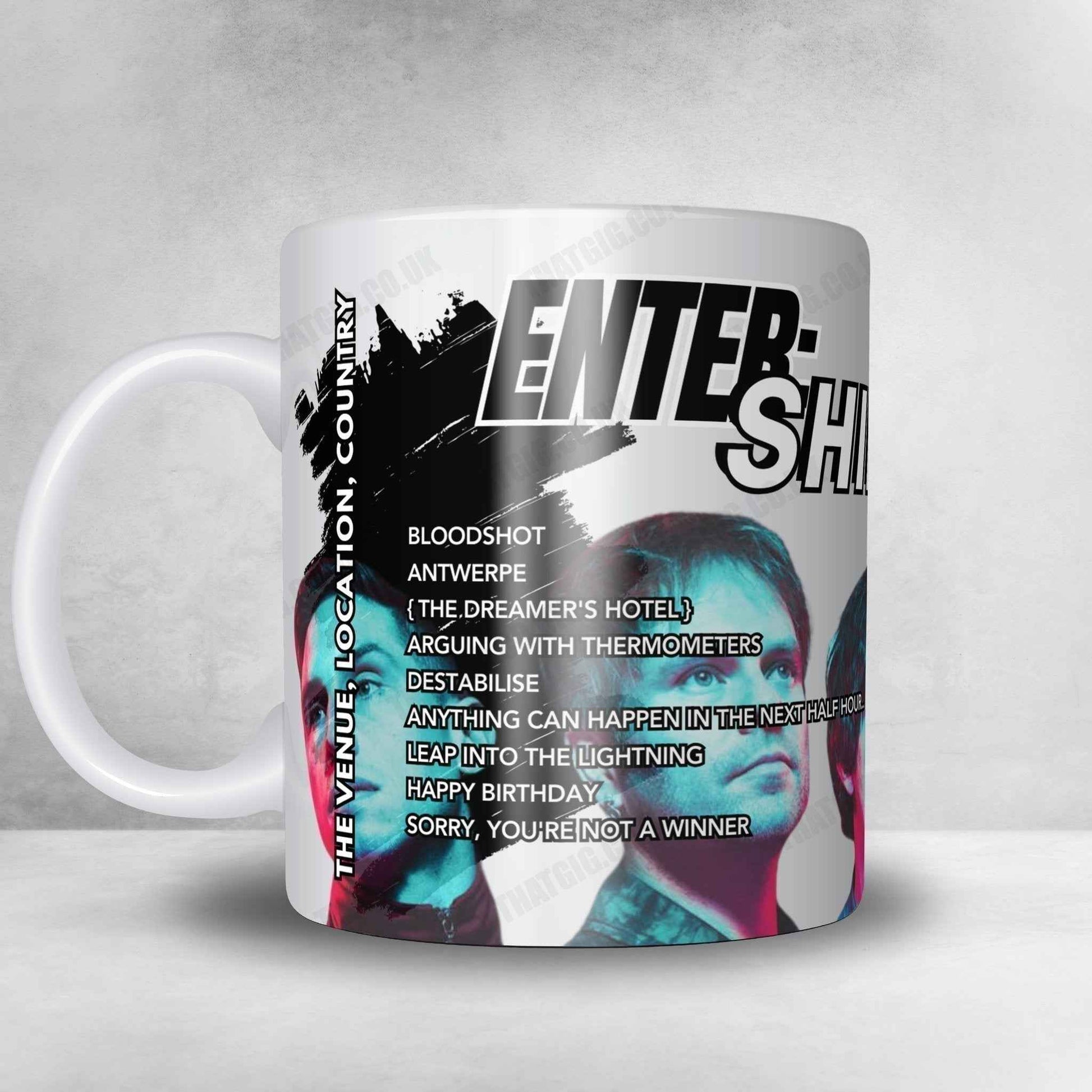 Enter Shikari Setlist Poster - Mystic Festival, Gdańsk, Poland - June 8th, 2024