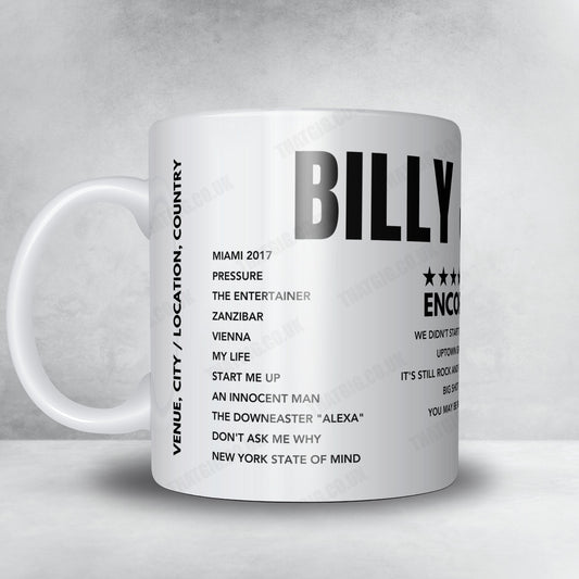 Billy Joel Setlist Mug - Madison Square Garden - April 25th, 2023