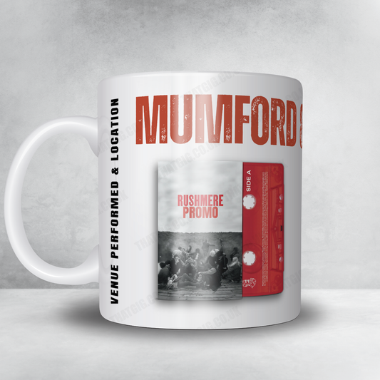 Mumford & Sons Setlist Mug - Villa Camp David, Saint Barthélemy - December 31st, 2021