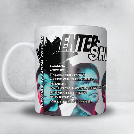Enter Shikari Setlist Mug - Rock am Ring, Nürburgring, Germany - June 7th, 2024