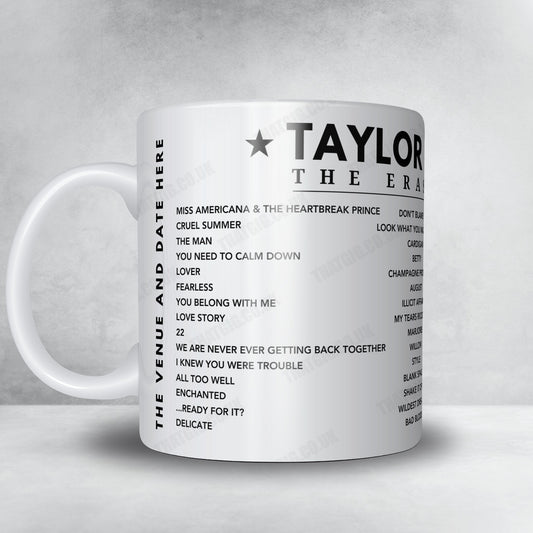 Taylor Swift Setlist Mug - Acrisure Stadium, Pittsburgh - June 17th, 2023