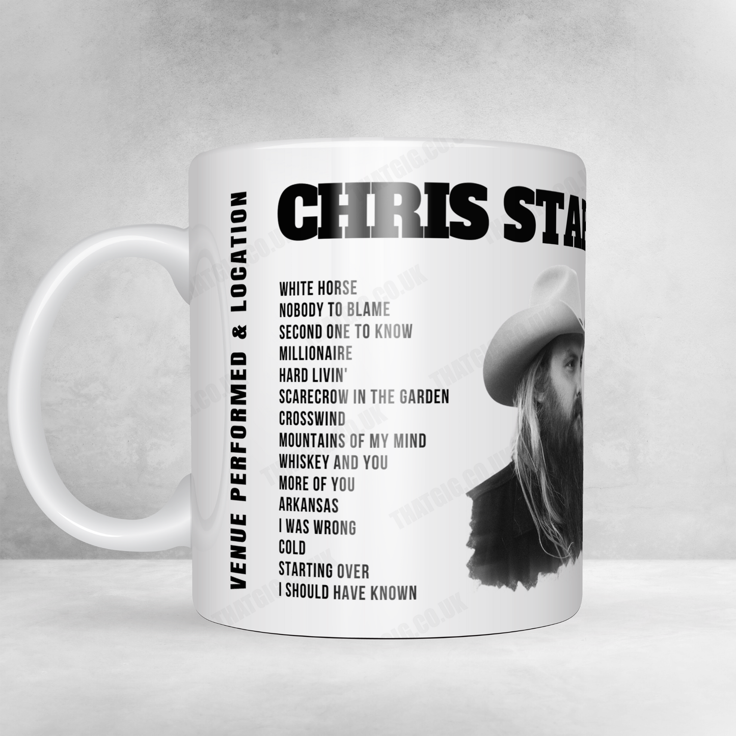 Chris Stapleton Setlist Poster - Madison Square Garden, New York - July 26th, 2025