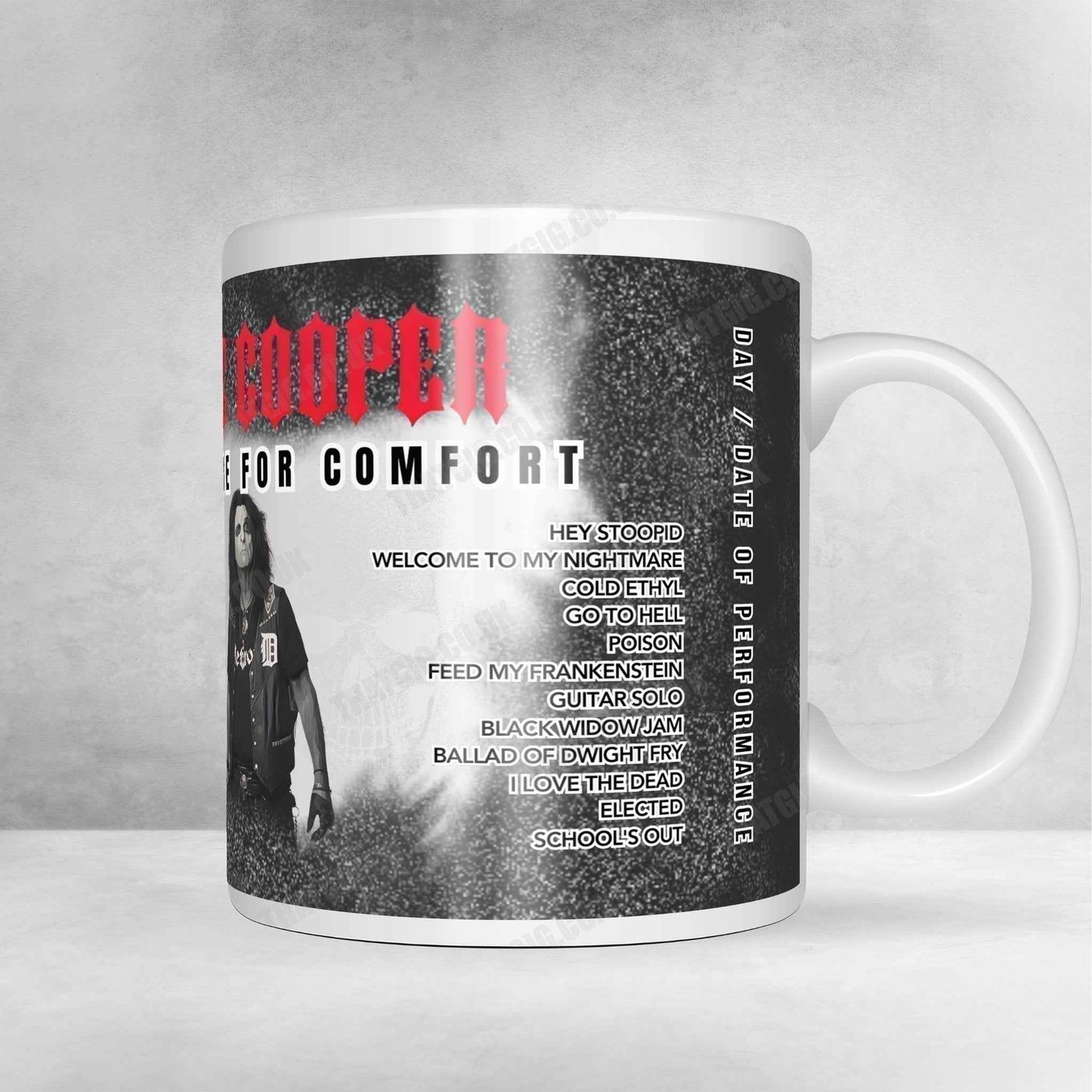 Alice Cooper Setlist Mug - Eventim Apollo, London, England - October 20th, 2024