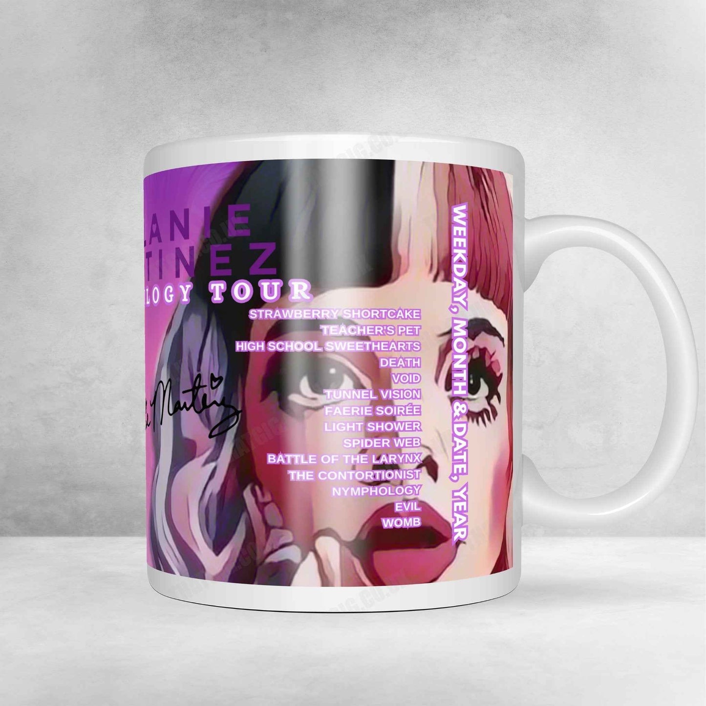 Melanie Martinez Setlist Poster - Little Caesars Arena Detroit - June 14th, 2024