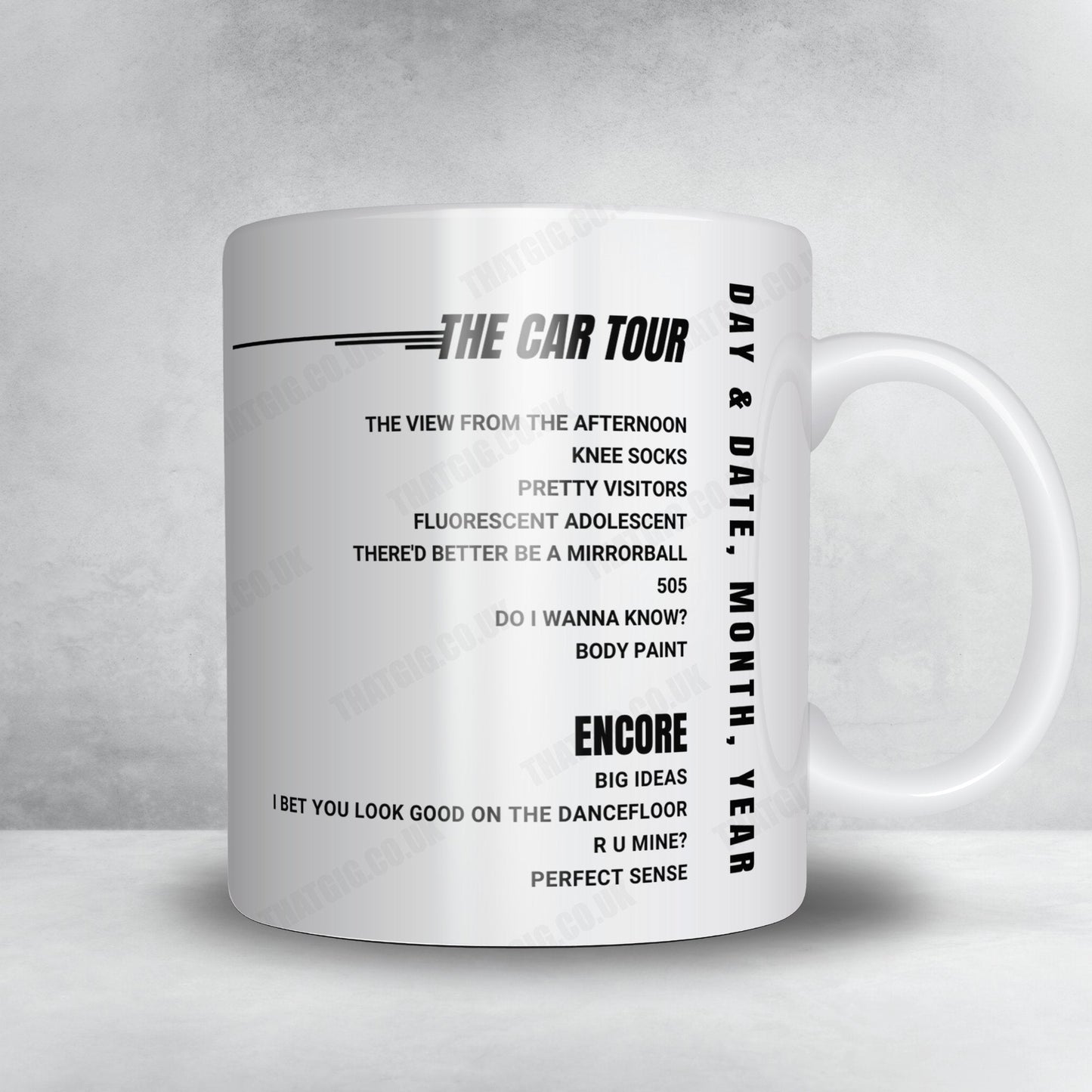 Arctic Monkeys Setlist Poster - Zorlu Center PSM, Istanbul - August 9th, 2022
