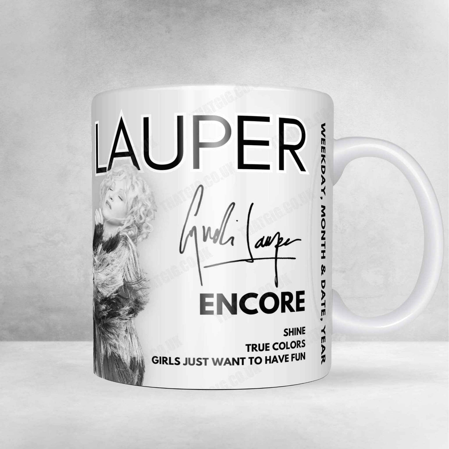 Cyndi Lauper Setlist Poster - Toyota Center Houston - November 16th, 2024