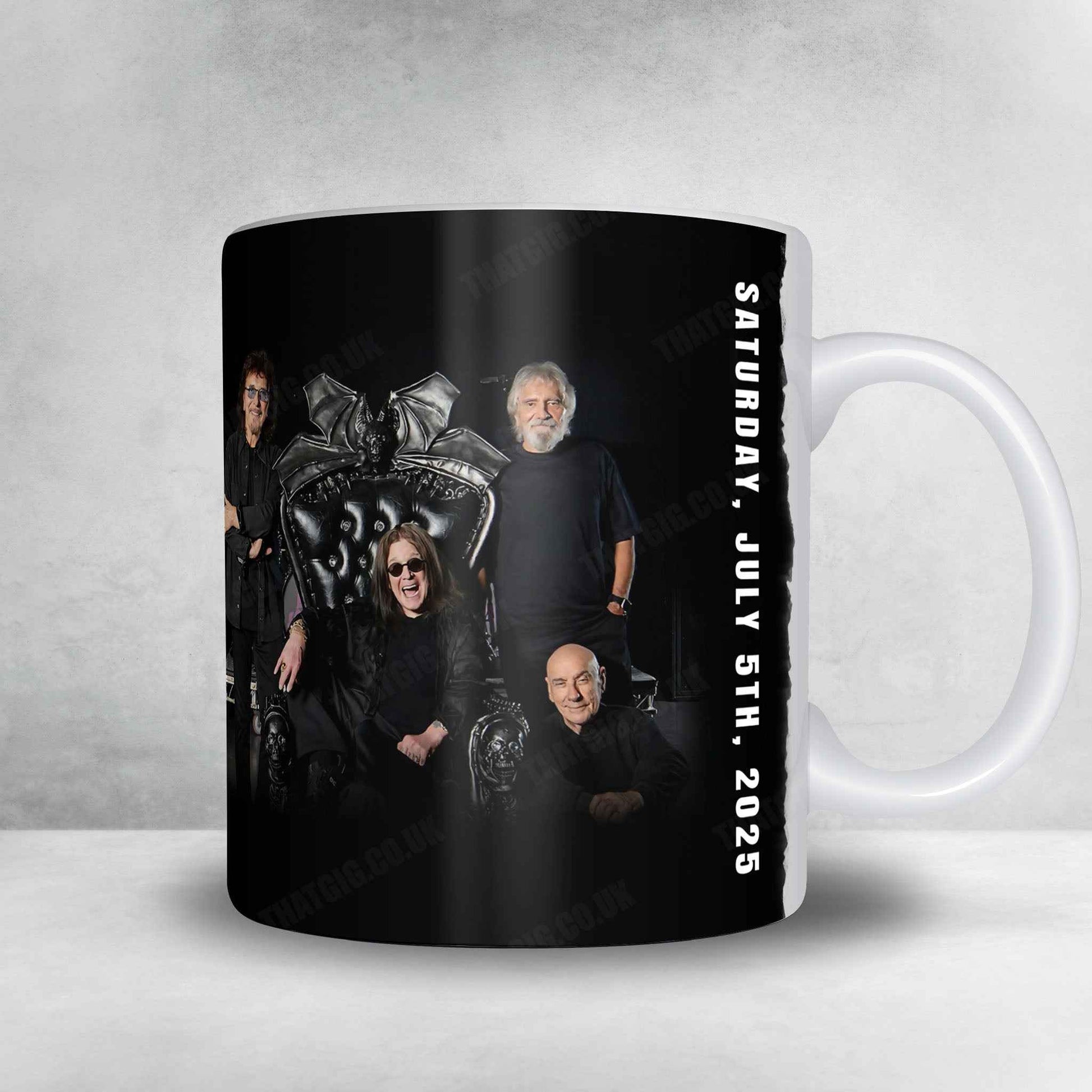 Black Sabbath Setlist Poster - Back to the Beginning - Villa Park, Birmingham - July 5th, 2025