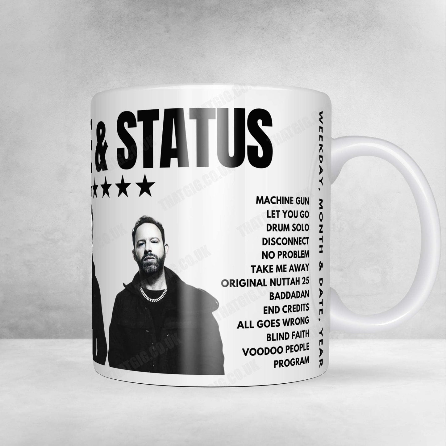 Chase & Status Setlist Poster - The Ritz Ybor, Tampa, FL, USA - August 31st, 2024