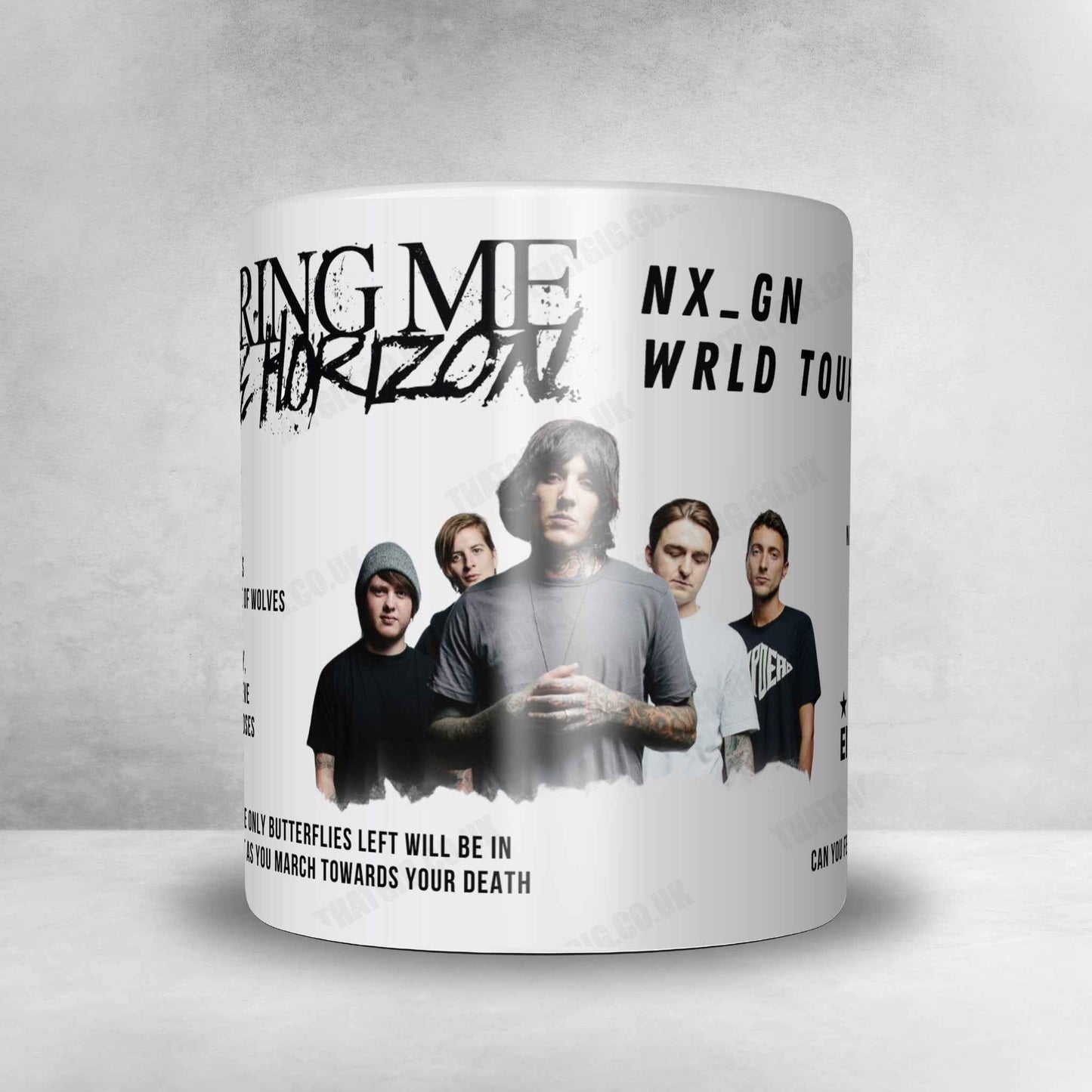 Bring Me the Horizon Setlist Mug - BleauLive Theater, Las Vegas - April 25th, 2024