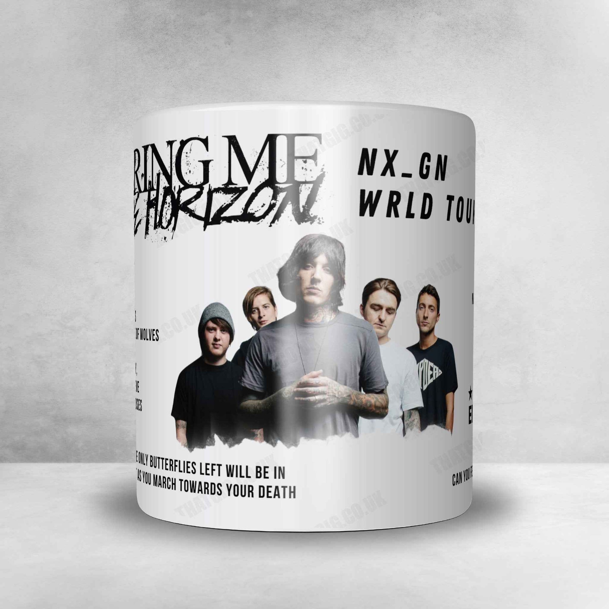 Bring Me the Horizon Setlist Mug - BleauLive Theater, Las Vegas - April 25th, 2024