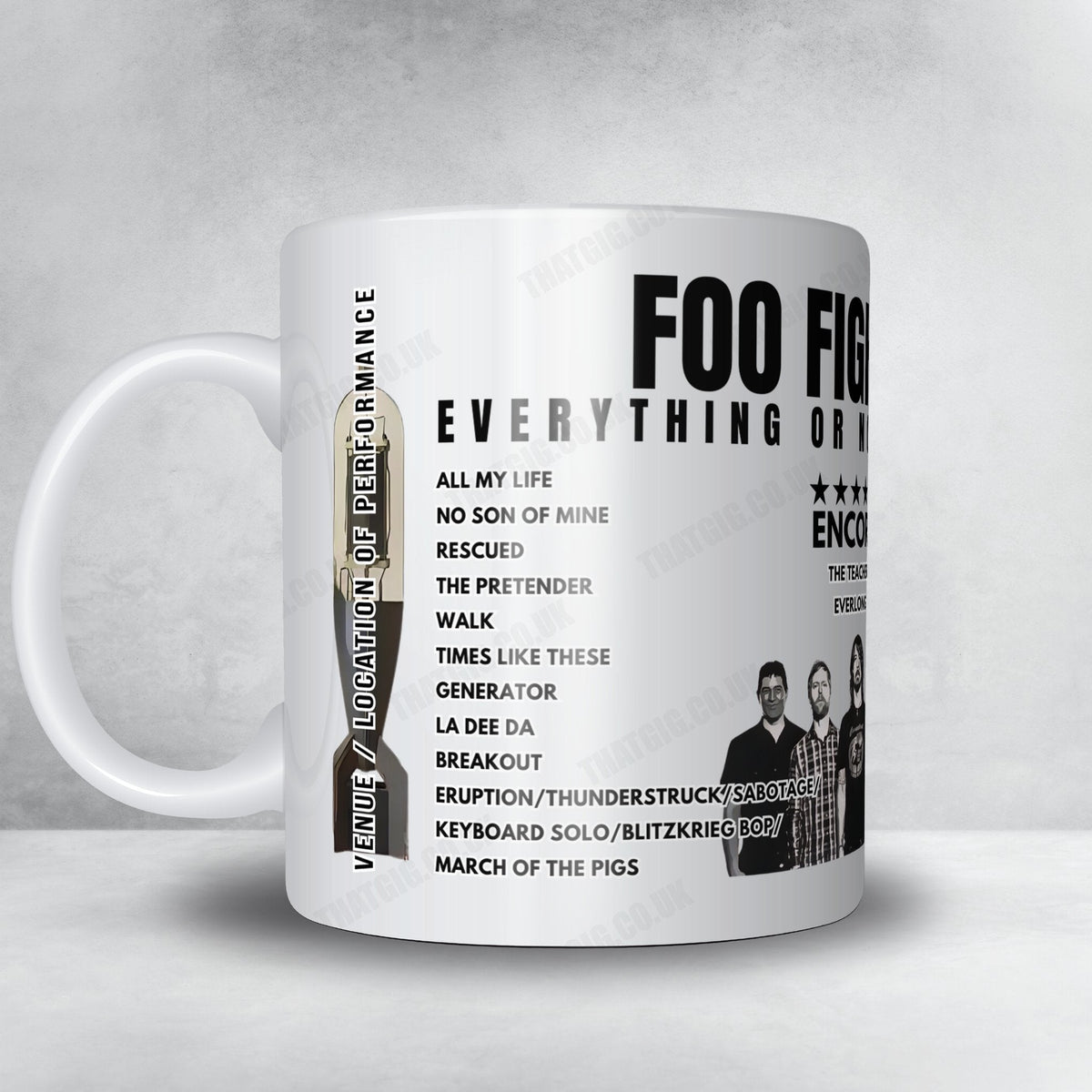 Foo Fighters Setlist Poster - Citi Field, Queens - July 17th, 2024