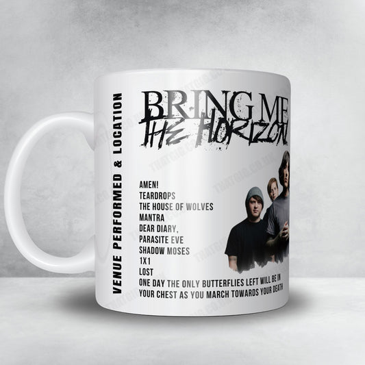 Bring Me the Horizon Setlist Mug - ZOZO Marine Stadium, Chiba - August 18th, 2024