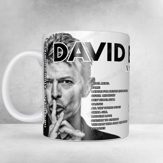 David Bowie Setlist Mug - Wembley Stadium, London - October 9th, 1999