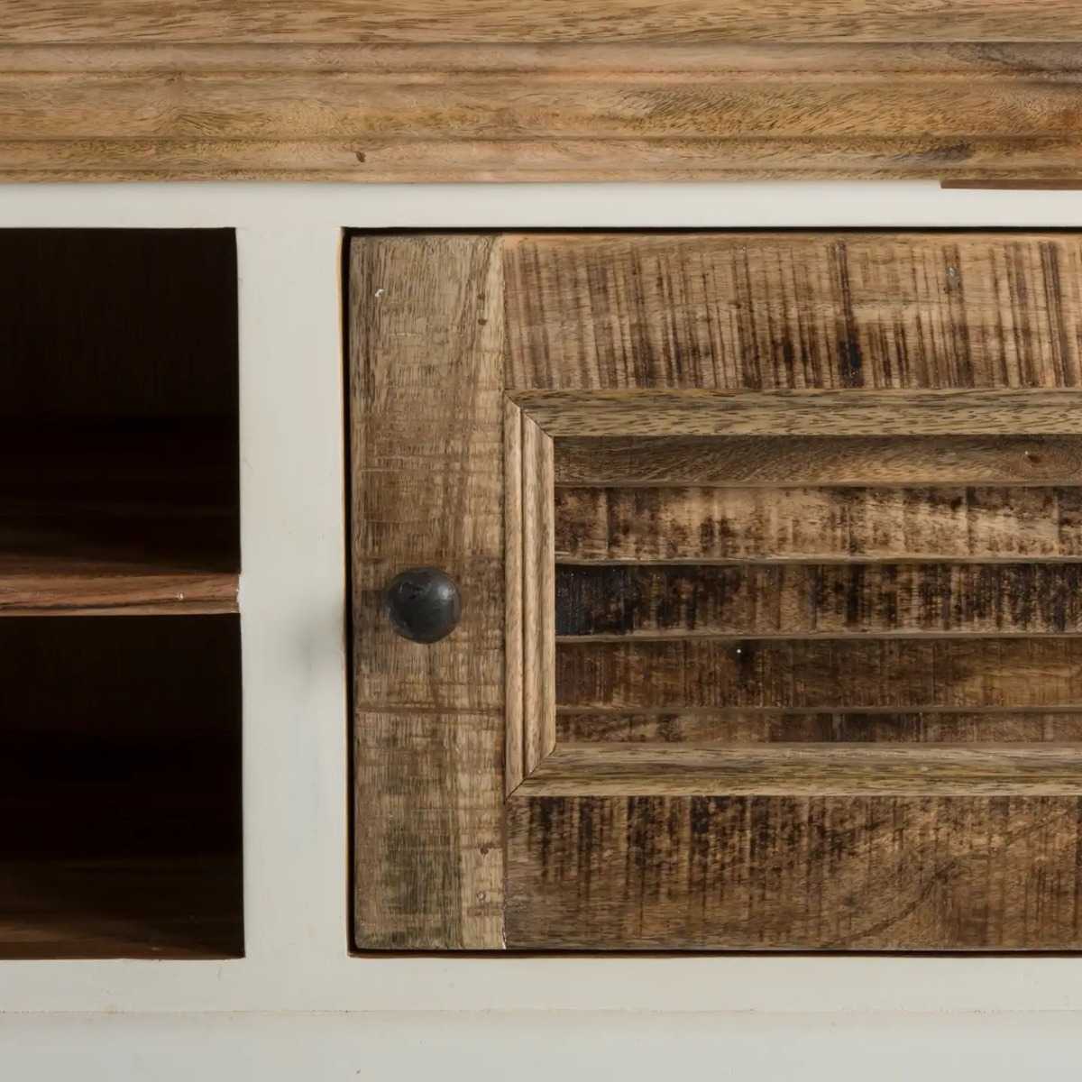 Bianco Wood Shoe Rack Upto 43"