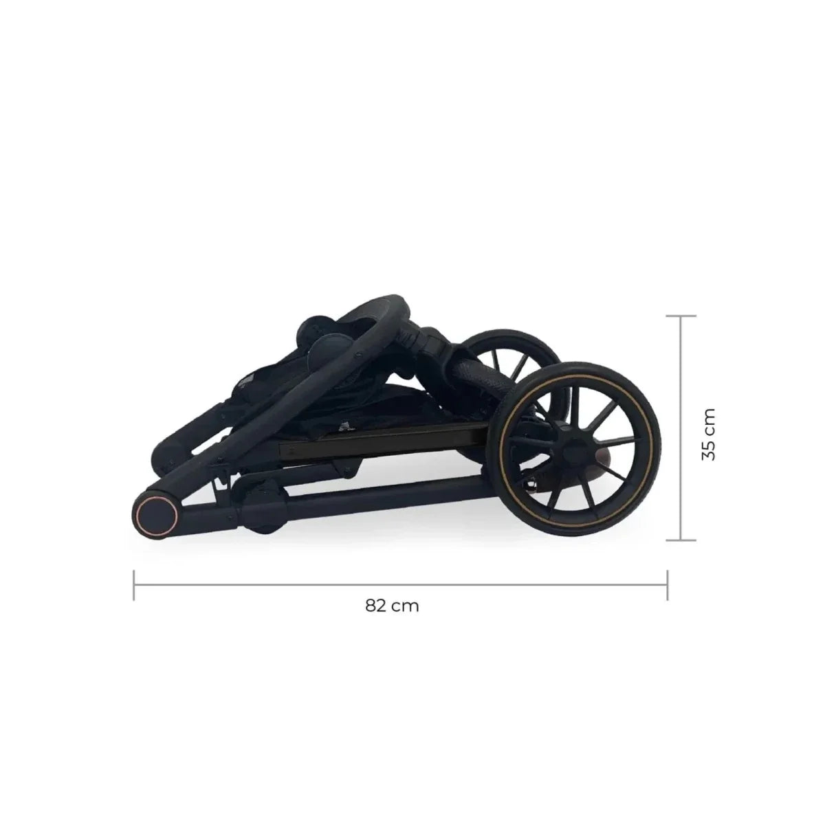 My Babiie MB33 Tandem Pushchair - Black Leopard