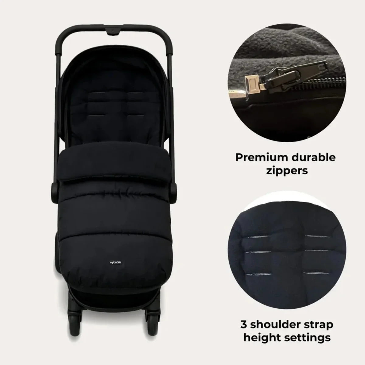 My Babiie MB33 Twin Travel System - Giraffe