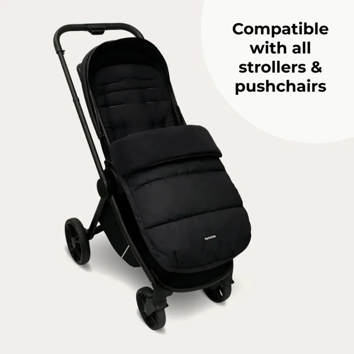 My Babiie MB33 Twin Travel System - Black Leopard