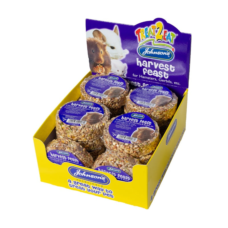 JVP Hamster and Gerbil Harvest Feast - Case of 18