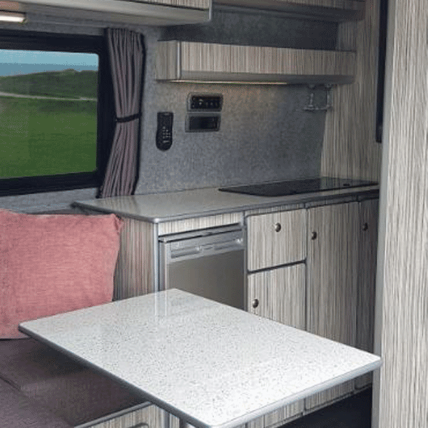 For MAN TGE / New Crafter Premium Window Curtains - Black/Grey - CREATE YOUR OWN BUNDLE | Van-X