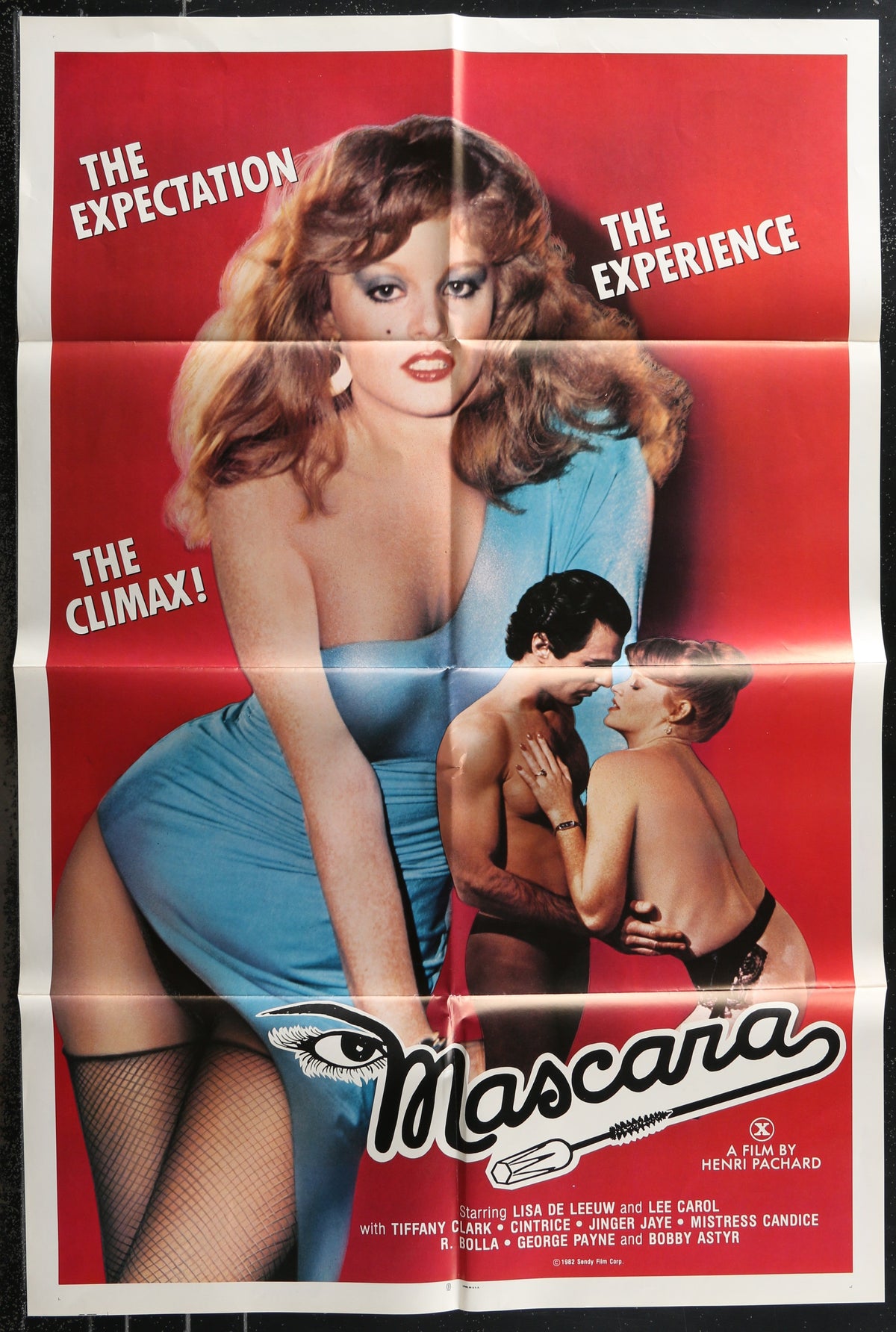 Mascara (1982) Original US One Sheet Movie Poster