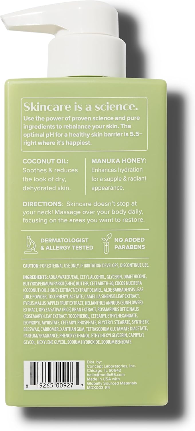 MEDIX 5.5 Body Treatment Cream with Coconut Oil + Manuka Honey