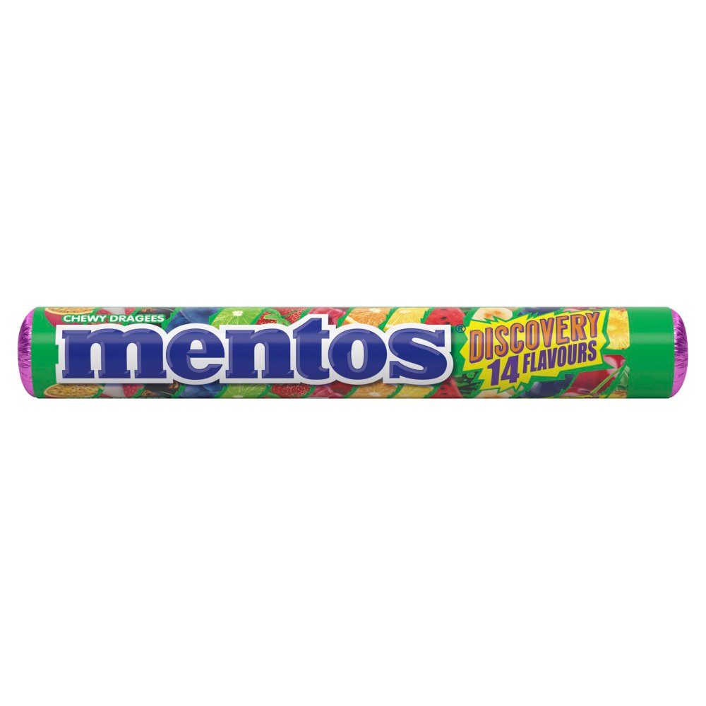 Mentos Chewy Dragees Discovery 37.5g (Box of 40)