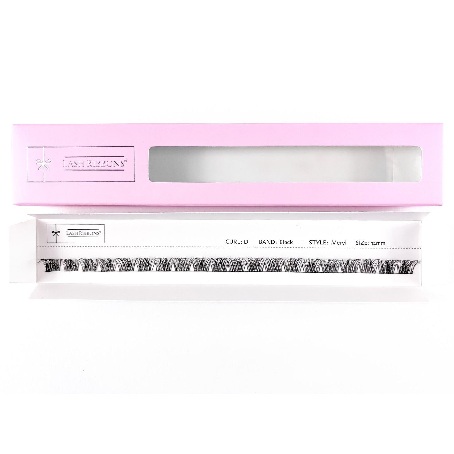 3D 'D' Curl Black Lash Ribbons® Starter Kit (With Ultimate Bond)