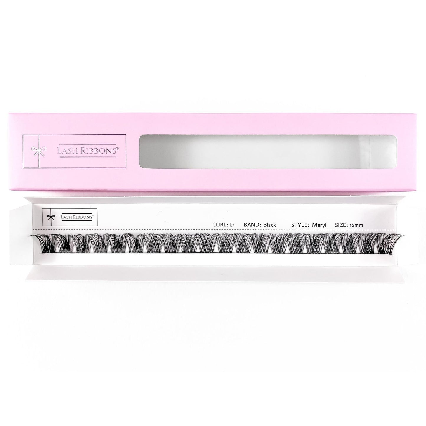 3D 'D' Curl Black Lash Ribbons® Starter Kit (With Ultimate Bond)