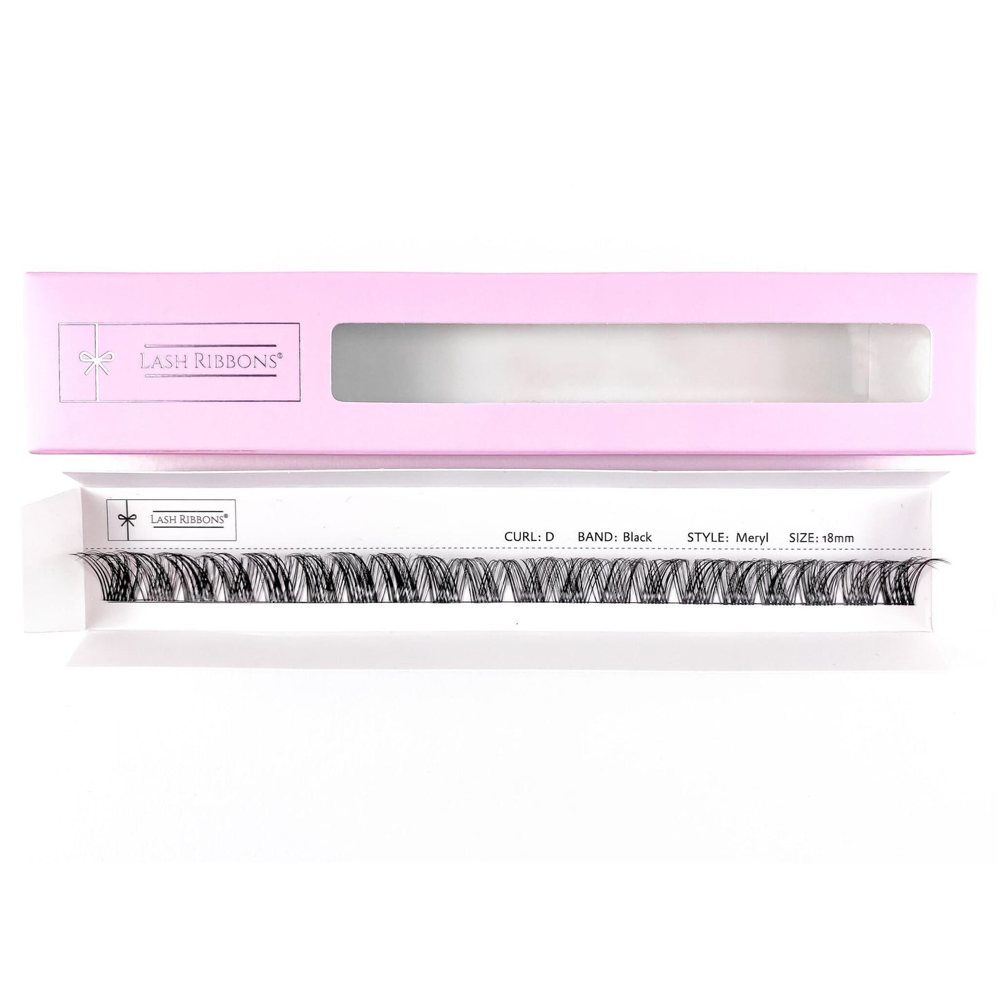 3D 'D' Curl Black Lash Ribbons® Starter Kit (With Ultimate Bond)