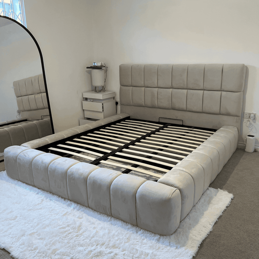 2025 Cube Ambassador Bed Frame – Bespoke Upholstered Bed