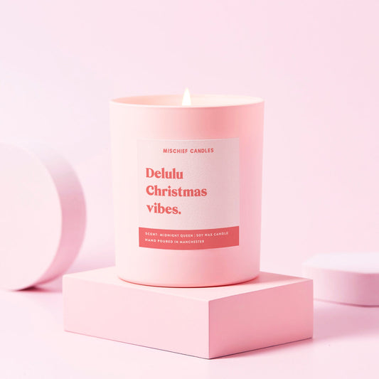 Aesthetic Christmas Candle Gift Delulu Christmas Vibes