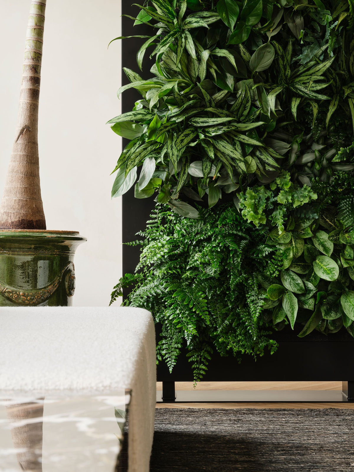 Living Wall Divider - 81cm - Black