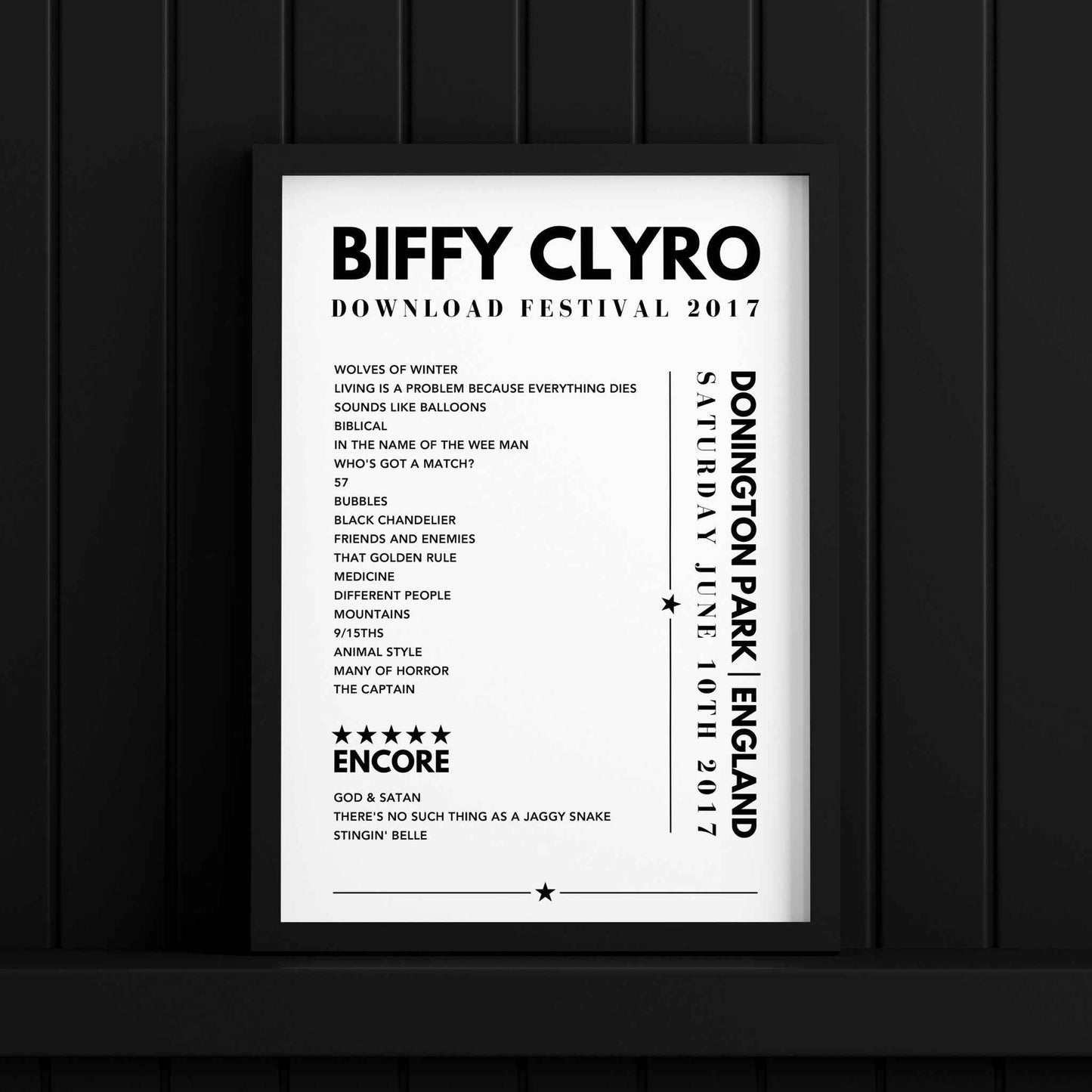 Biffy Clyro - at Donington Park, Download Festival, England, June 10th, 2023