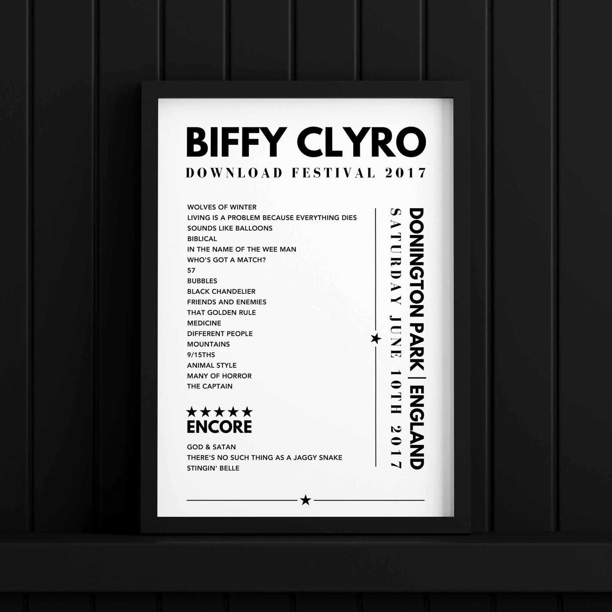 Biffy Clyro - at Donington Park, Download Festival, England, June 10th, 2023