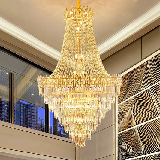 Modern Crystal Chandelier Wedding Hall Villa Hotel Hall Living Room