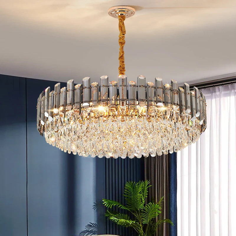 Modern Luxury Crystal Led Pendant Lights