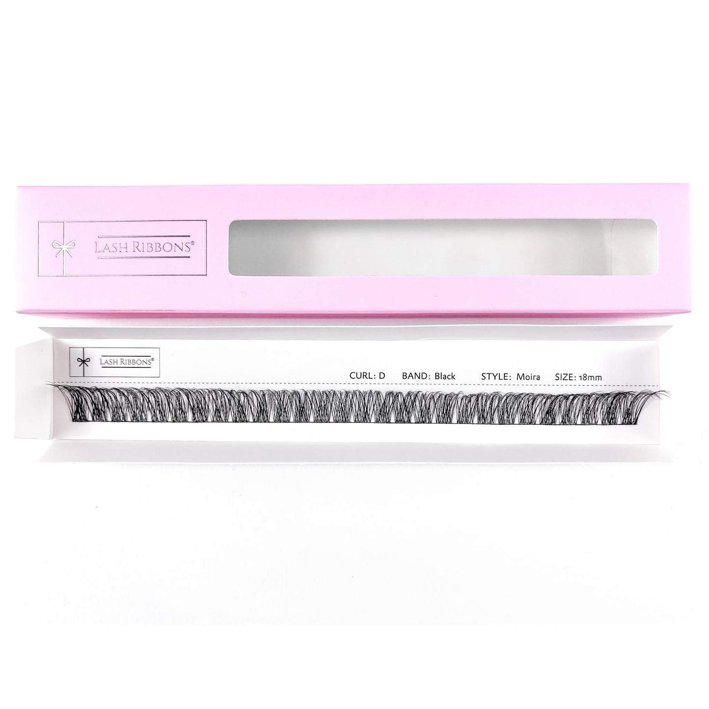 3D 'D' Curl Black Lash Ribbons® Starter Kit (With Ultimate Bond)