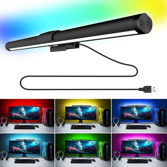 Eye-Care Dimming Lighting Table Lamp for Work/Gaming