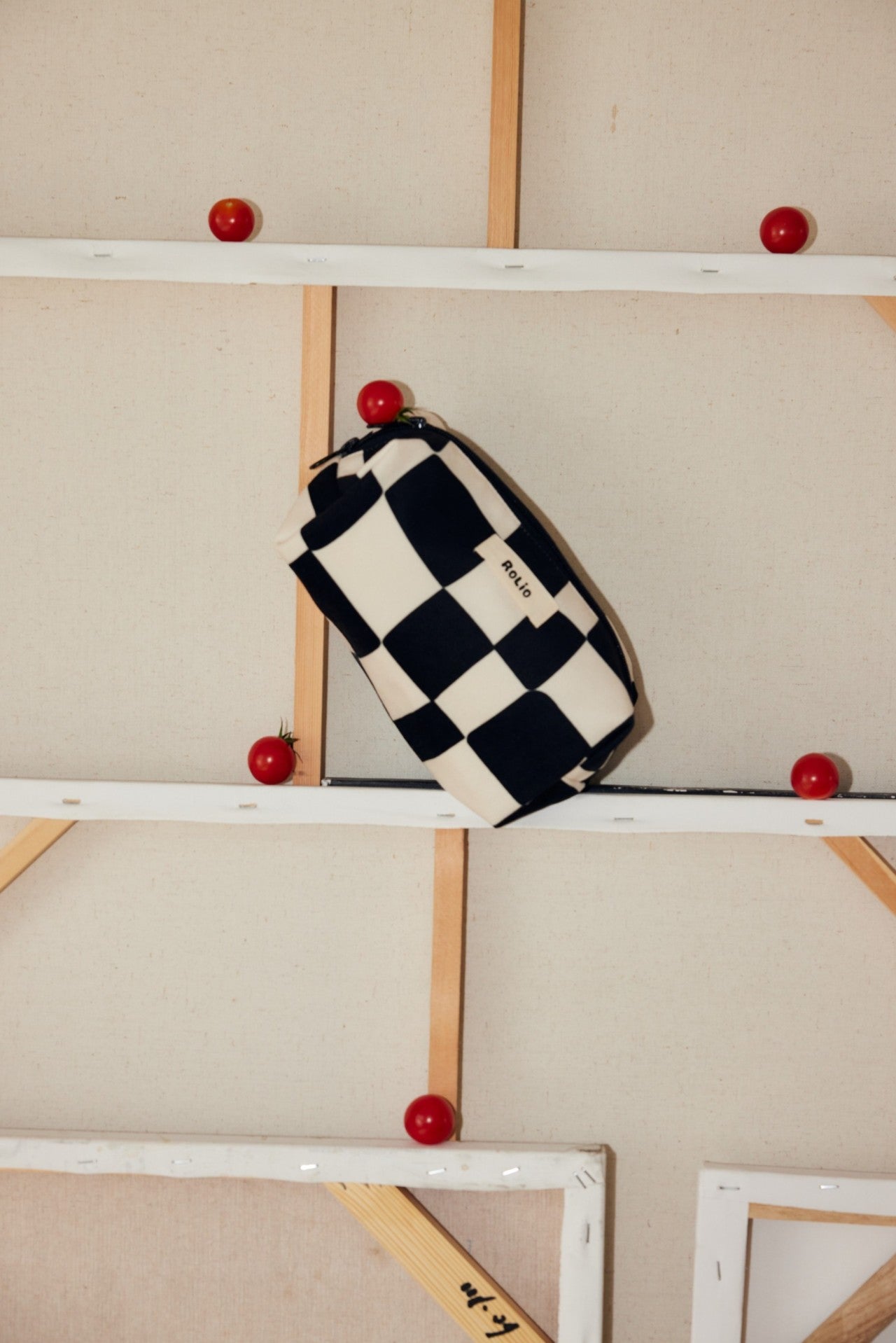Mono Printed Wash Bag
