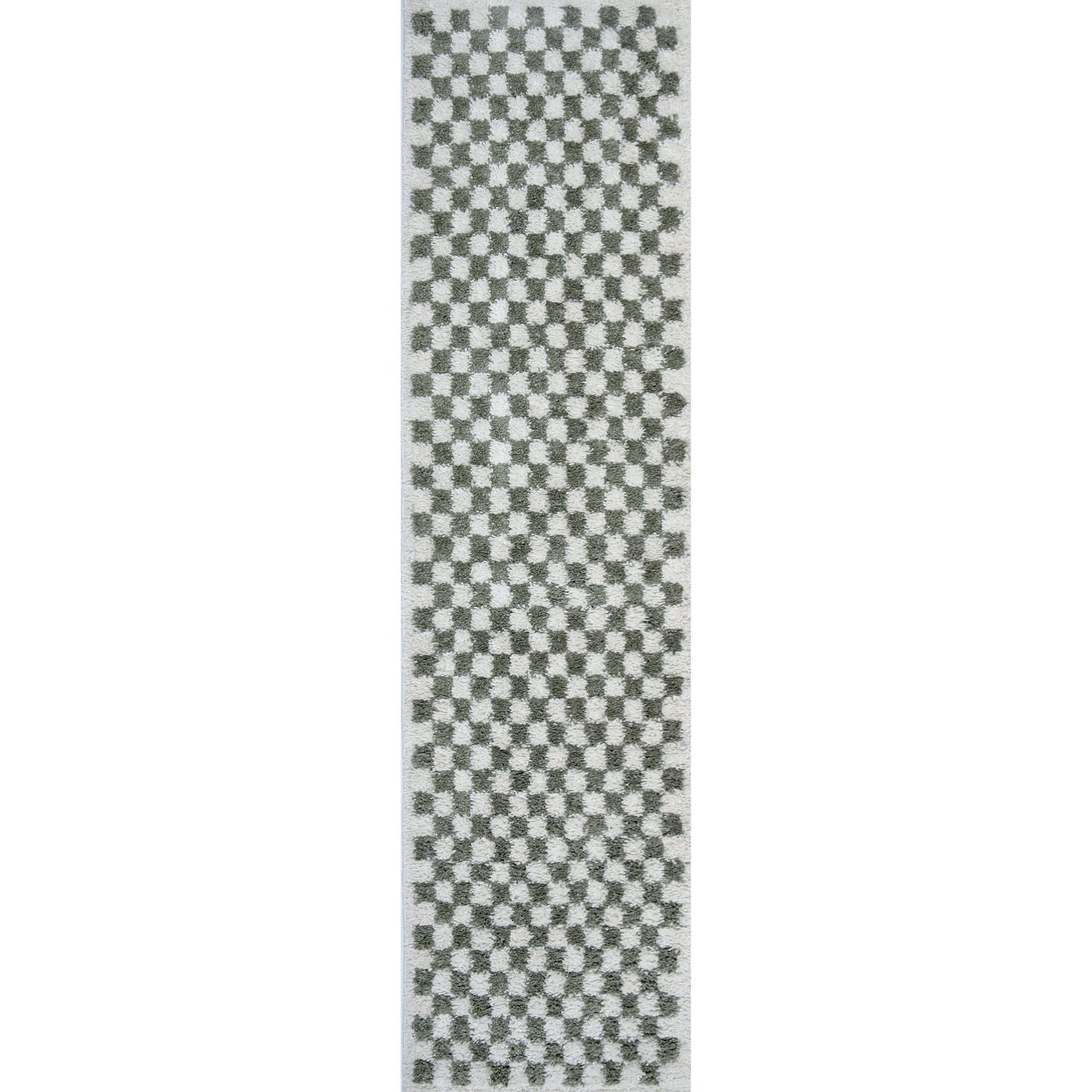 Moodi Shaggy Green Lunel Rug
