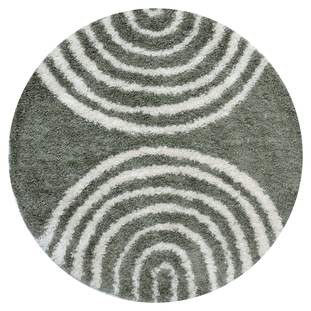 Moodi Shaggy Green Reverie Rug