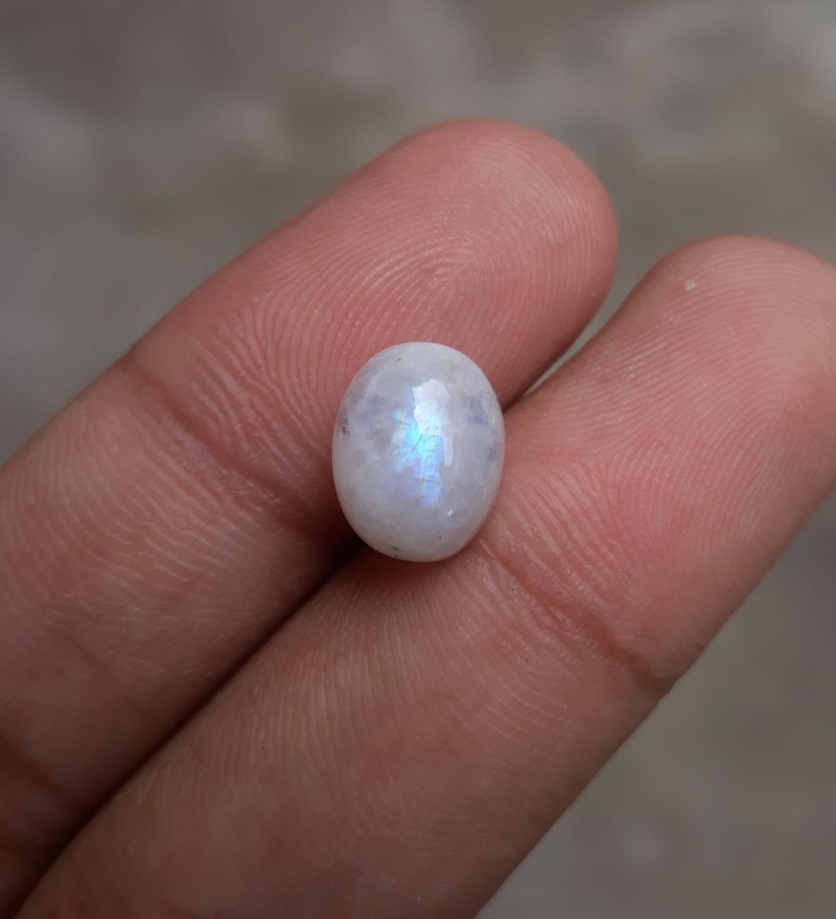 6ct MoonStone for Sale - Adularia MoonStone - Rainbow Moonstone - June Birthstone -12x9x7mm