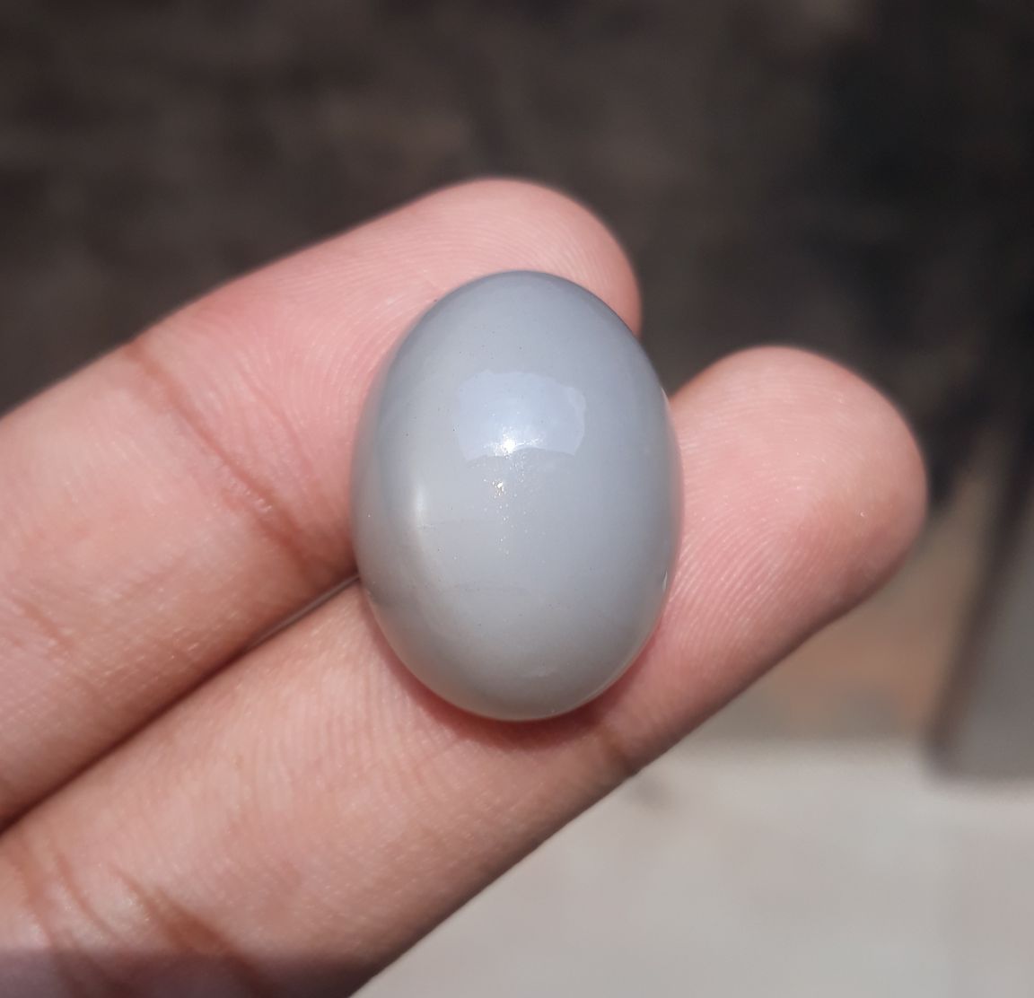 45ct MoonStone for Sale - Adularia MoonStone -  Gray Moonstone - June Birthstone -24x18x14mm