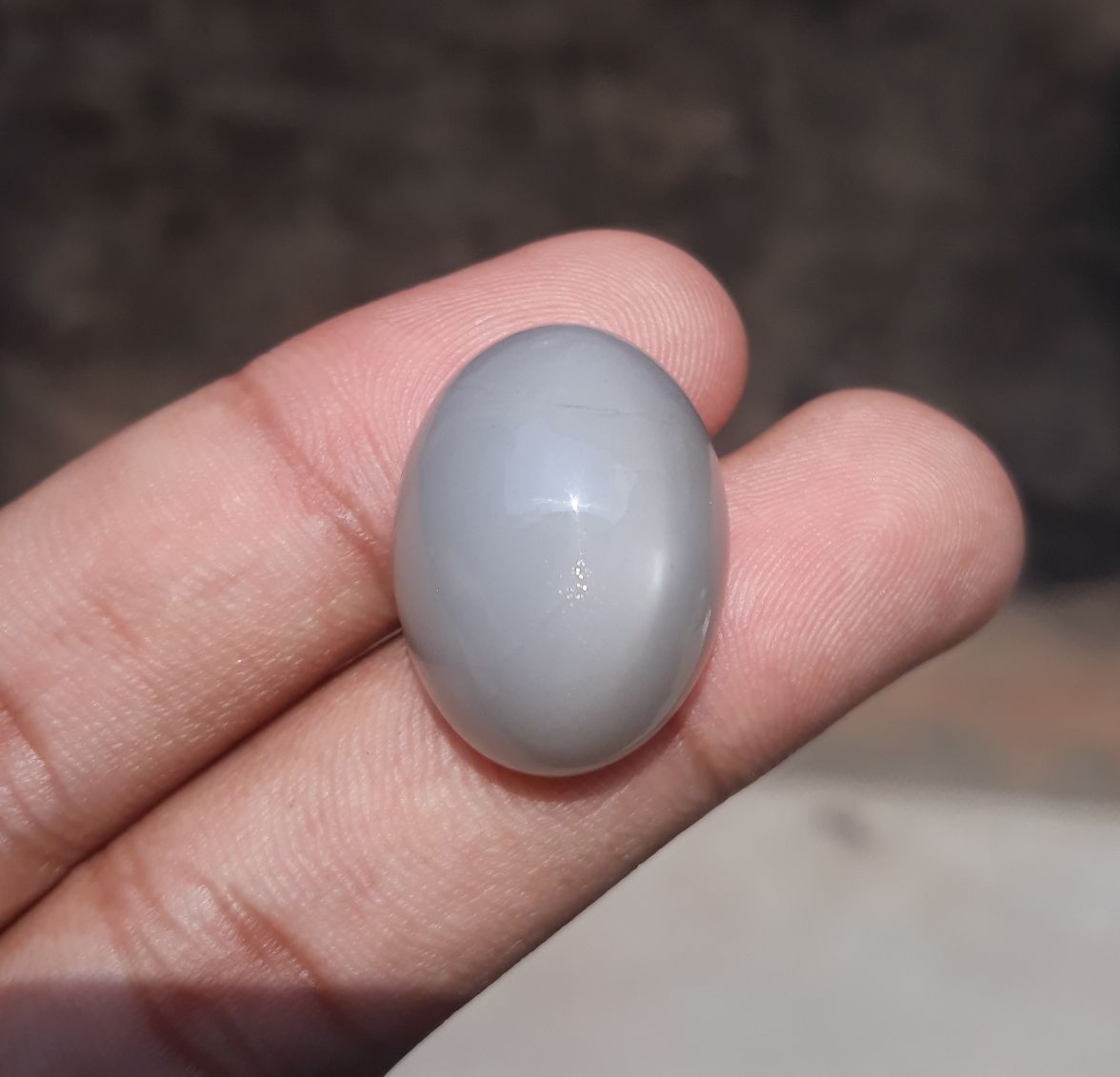45ct MoonStone for Sale - Adularia MoonStone -  Gray Moonstone - June Birthstone -24x18x14mm