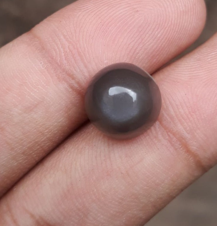 8.4ct MoonStone for Sale - Adularia MoonStone - Black Moonstone - June Birthstone -12mm